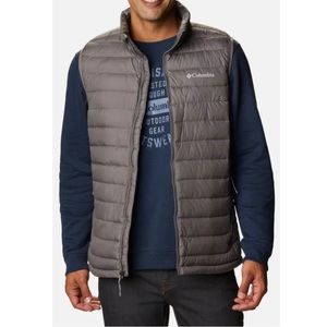 NWT Columbia Powder Lite Vest Gray Size Large